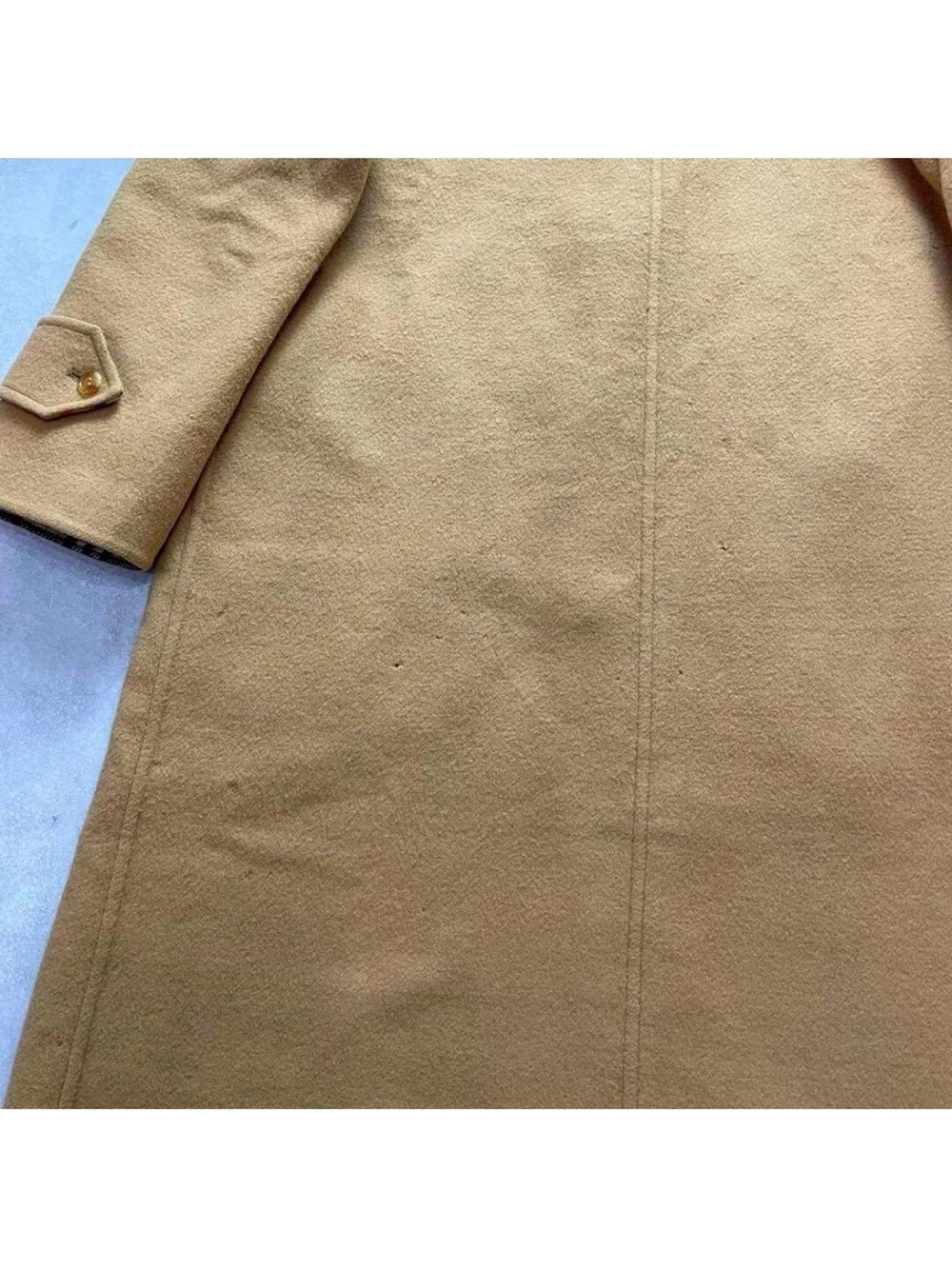 Burberry’s Vintage 100% wool reversible trench coat USED - Picture 10 of 11